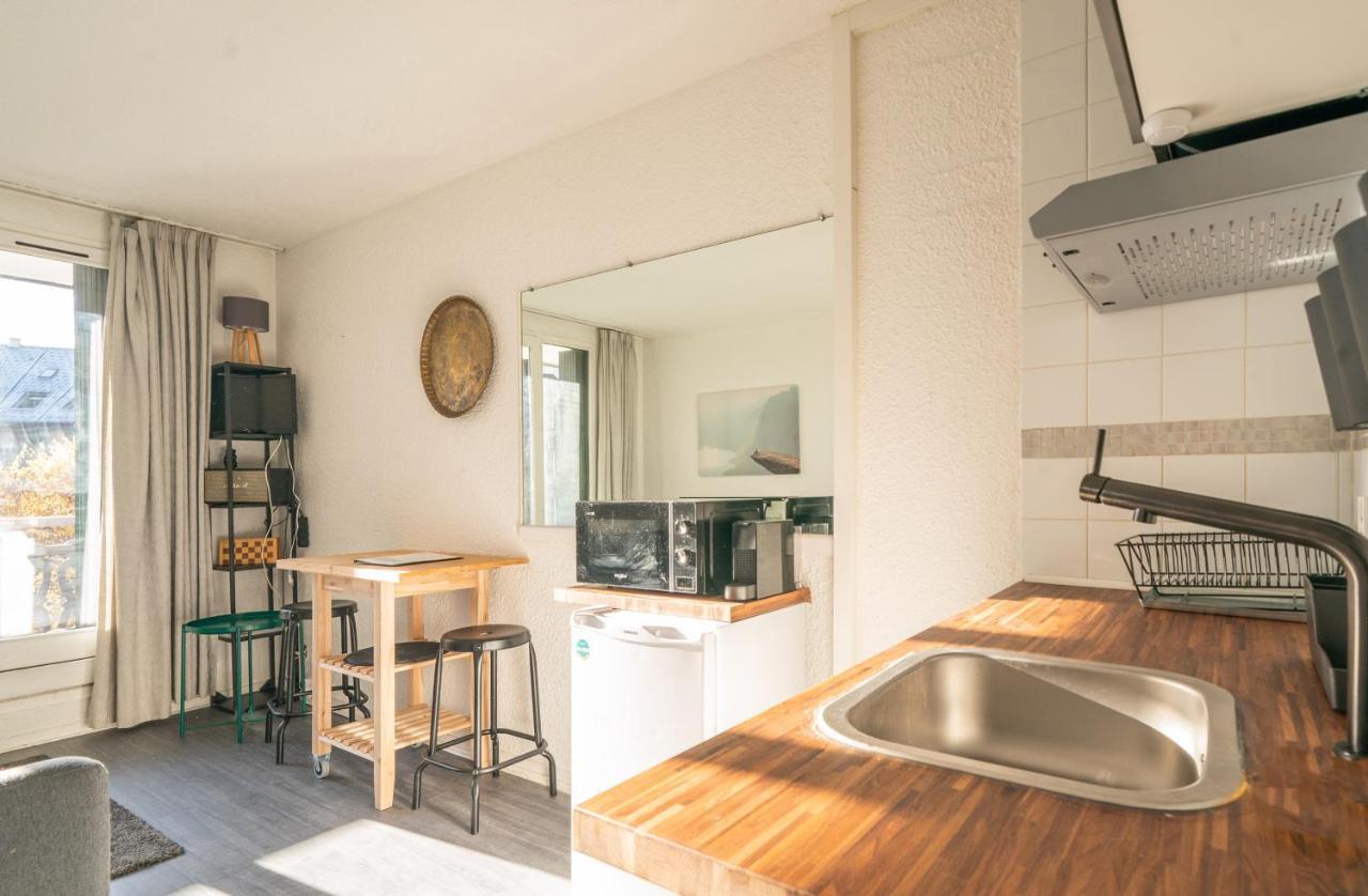 Chamonix Sud Studio With Mont Blanc Views エクステリア 写真