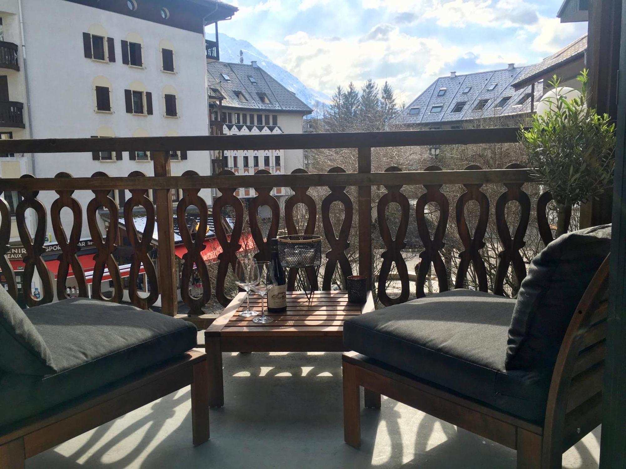 Chamonix Sud Studio With Mont Blanc Views エクステリア 写真